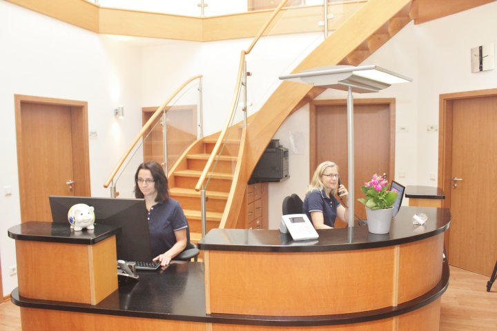 Empfang Ziegelkampstraße Anmeldung